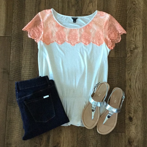 Ann Taylor Tops - Ann Taylor Peplum Top LIKE NEW